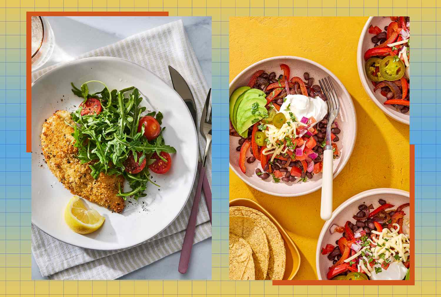 Plano de refeições de dieta mediterrânea saudável para o coração de 7 dias