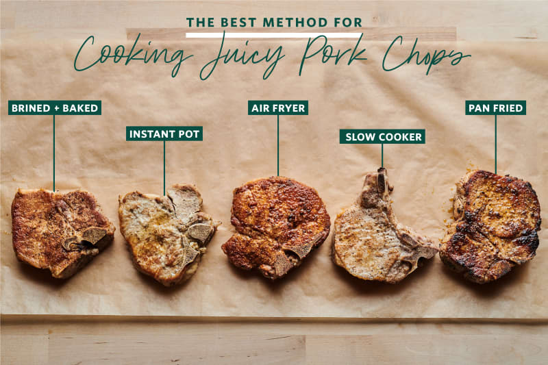 Nós tentamos 5 métodos para cozinhar costeletas de porco suculentas e o mais fácil ganhou por uma margem esmagadora